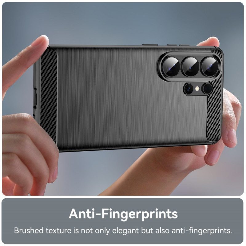 Hülle Samsung Galaxy S26 Ultra Gebürstete Kohlefaser