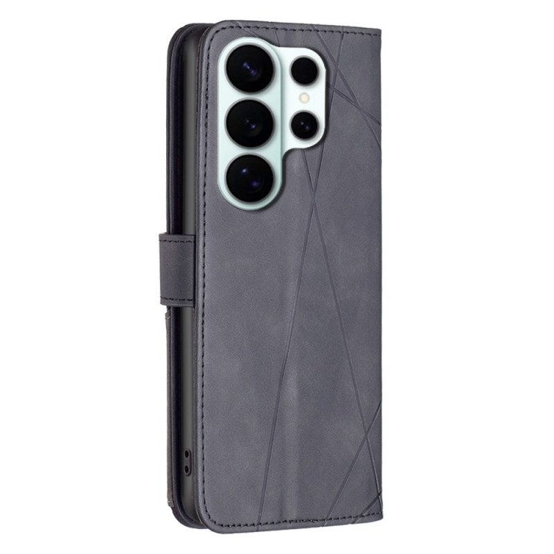 Lederhüllen Für Samsung Galaxy S26 Ultra Binfen Geometrisches Muster Farbe