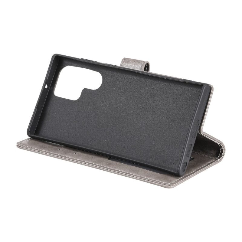 Lederhüllen Samsung Galaxy S26 Ultra Handyhülle Sonnenmandala