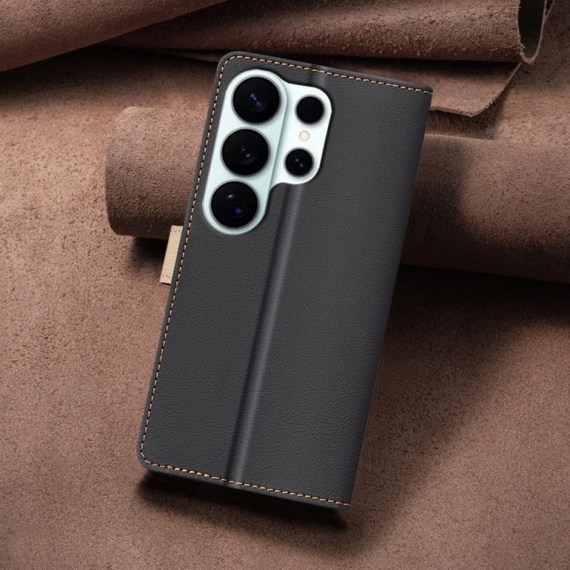 Lederhüllen Samsung Galaxy S26 Ultra Handyhülle Zweifarbig Binfen Color