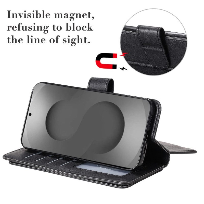 Lederhüllen Samsung Galaxy S26 Ultra Kartenhalter Für 10 Karten