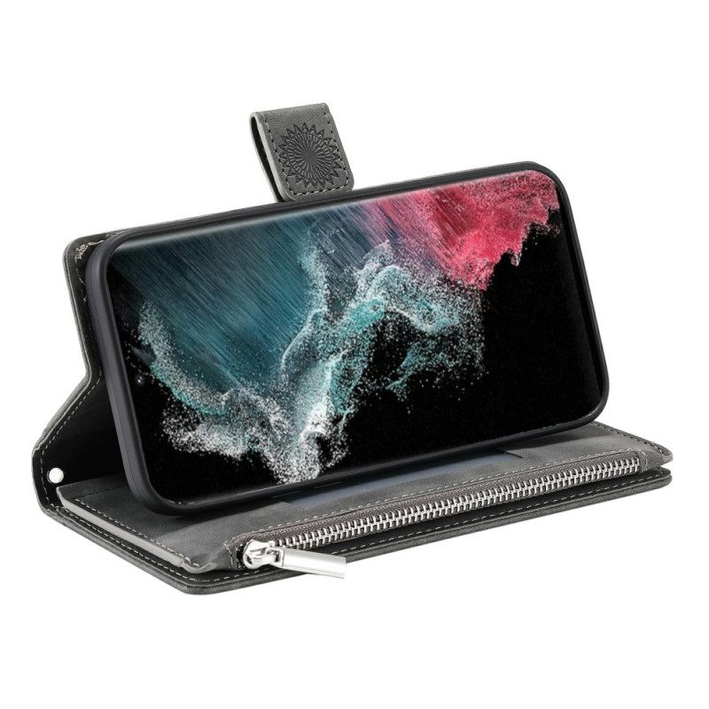 Lederhüllen Samsung Galaxy S26 Ultra Mandala-geldbörse