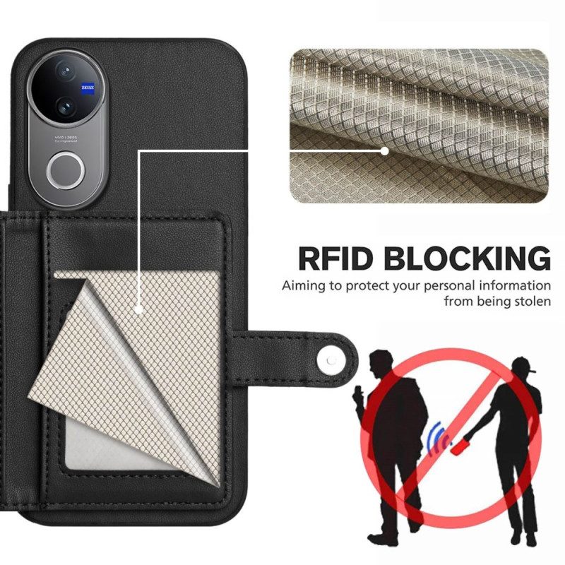Hülle Vivo V50e 5g Rfid-kartenhalter