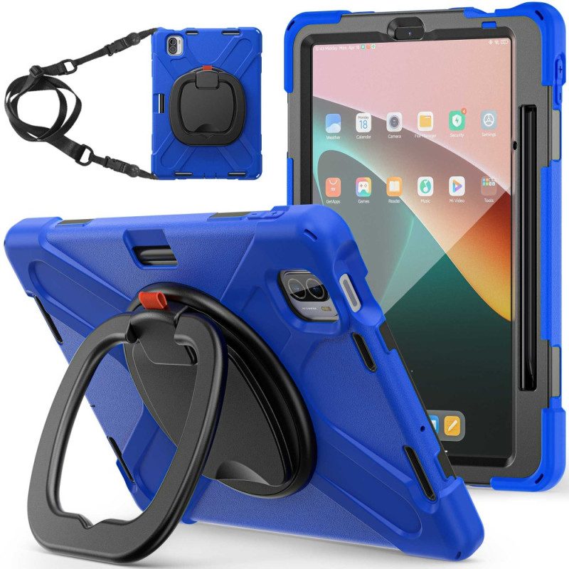 Handyhülle Für Xiaomi Pad 5 Drehring Und Tragegurt