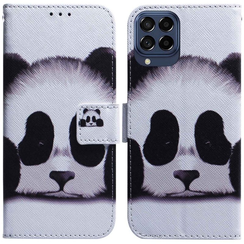 Lederhüllen Für Samsung Galaxy M33 5G Panda