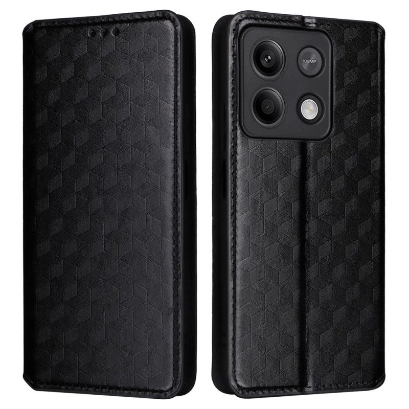 Flip Case Xiaomi Redmi Note 13 5g 3d-würfel