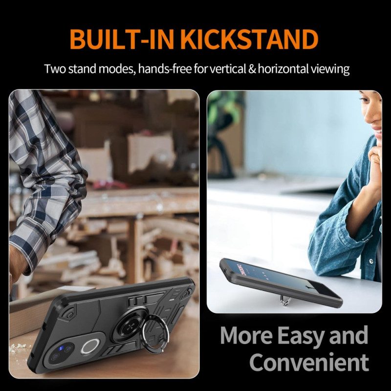 Hülle Für Vivo V50 5g Stabiler Ringhalter