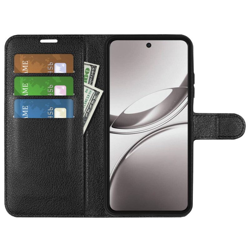 Lederhüllen Für Vivo V50 5g Kunstleder In Litschi-optik