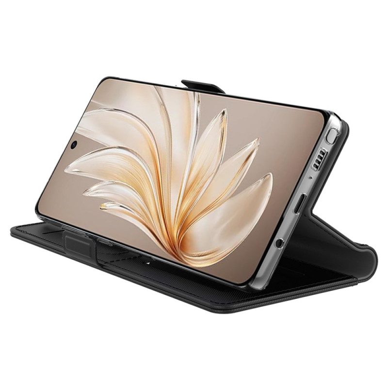 Lederhüllen Vivo V50 5g Handyhülle Kartenhalter Mit Spiegel