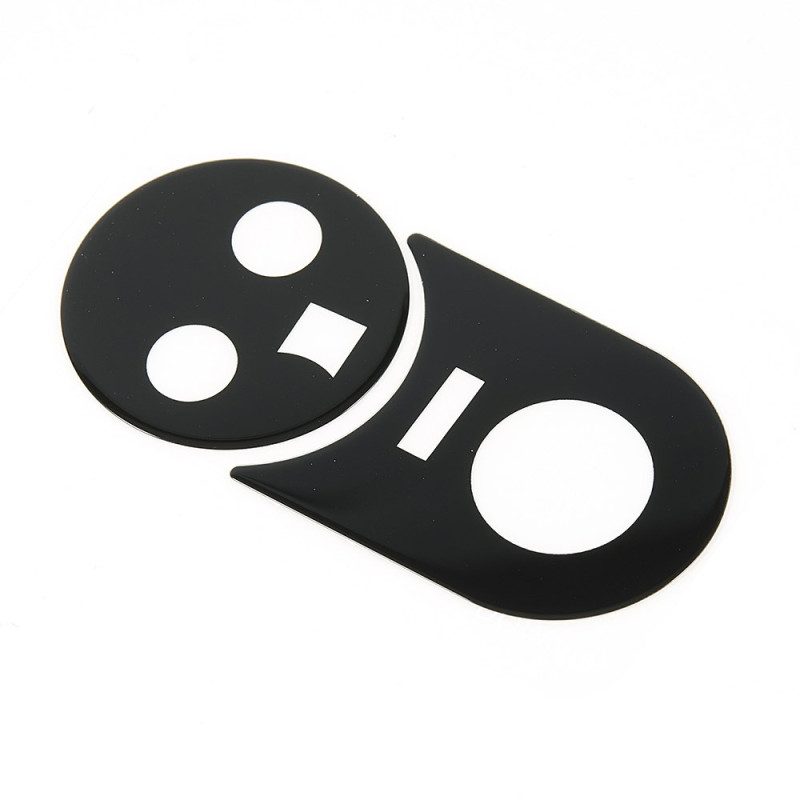 Objektivschutz Aus Gehärtetem Glas Für Vivo V50 5g (schwarze Version)