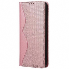 Flip Case Realme C75 Rfid-schutz Mit Wellenmuster