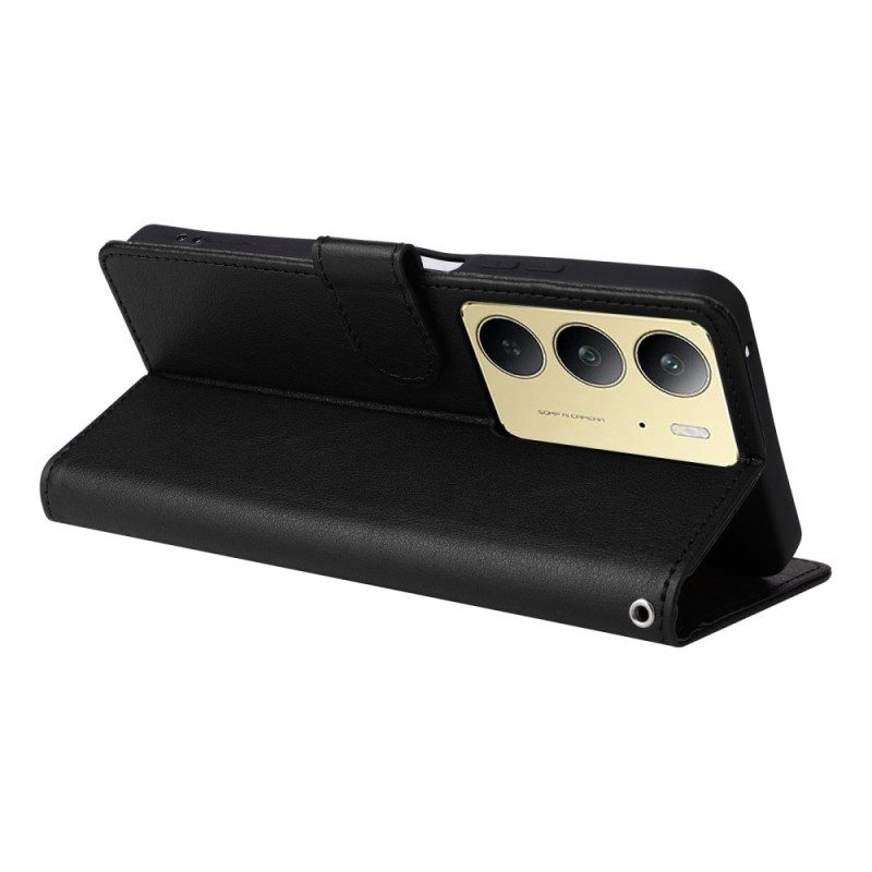 Lederhüllen Für Realme C75 Kunstleder (glatt)