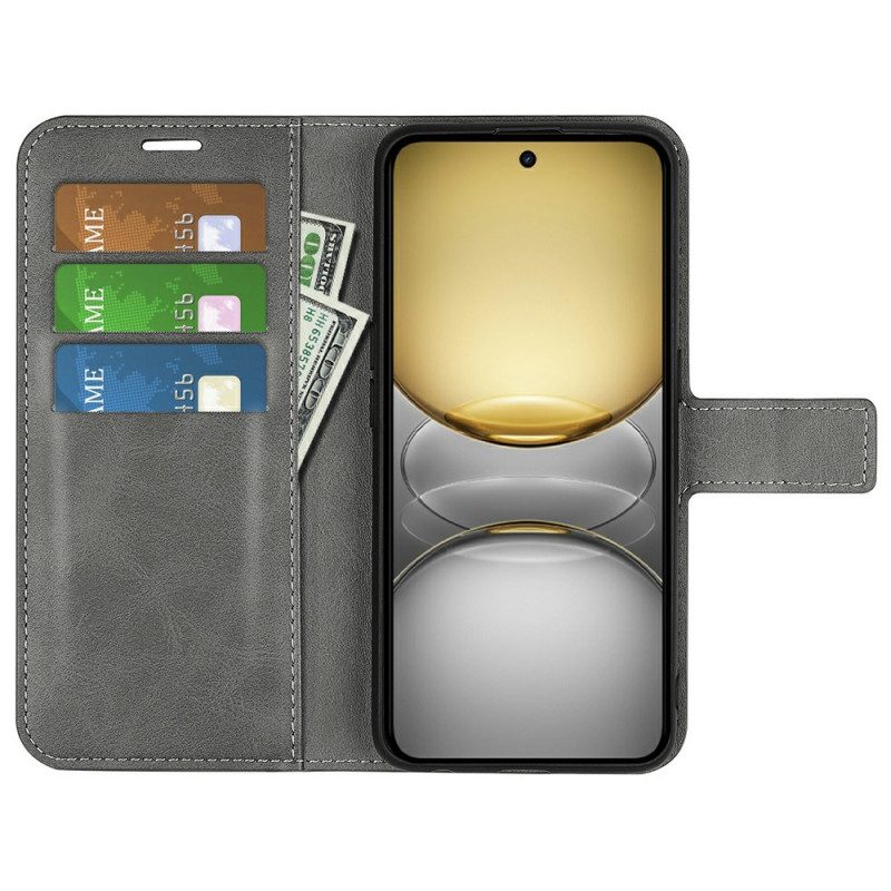 Lederhüllen Für Realme C75 Lederoptik