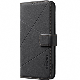 Lederhüllen Realme C75 Binfen Color Streifen