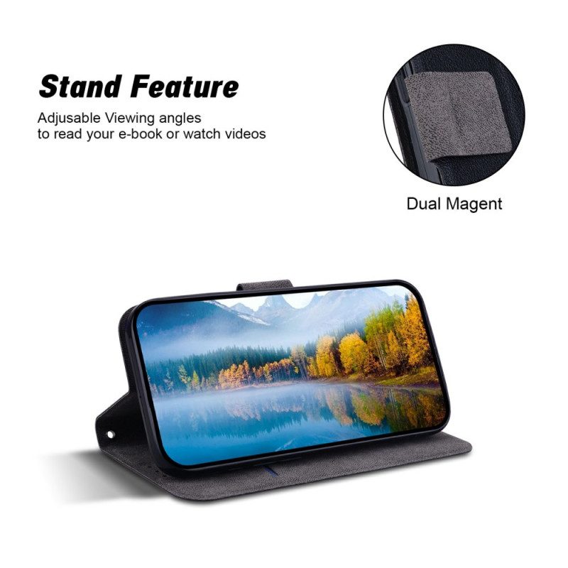 Lederhüllen Realme C75 Monochrom