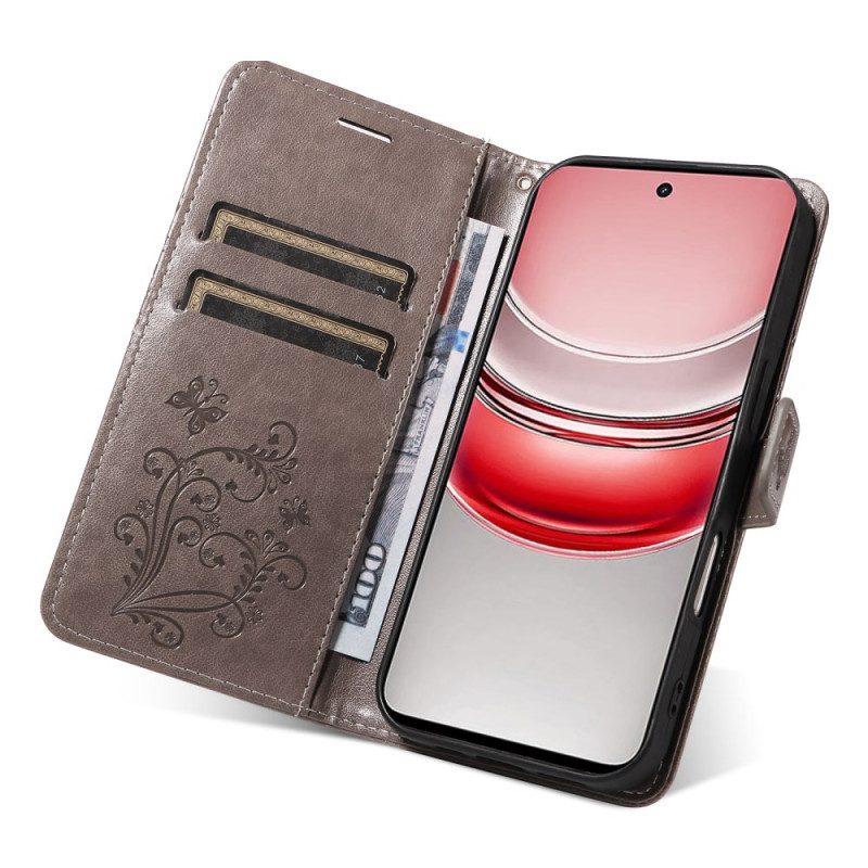 Lederhüllen Realme C75 Riesige Schmetterlinge