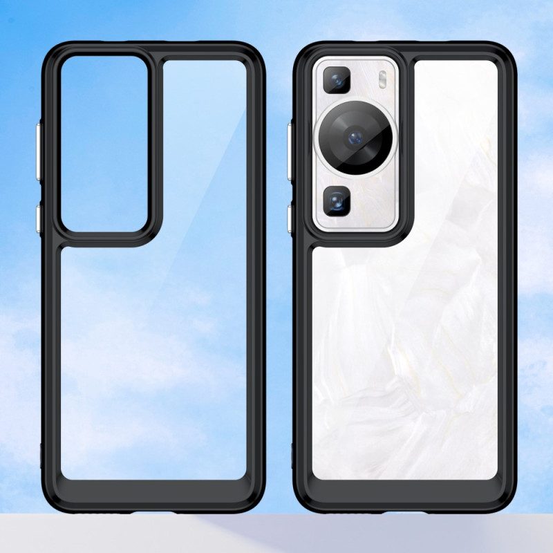 Handyhülle Für Huawei P60 Pro Hybrid Transparent