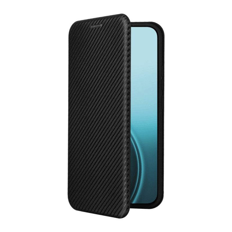 Flip Case Für Oppo Reno 14 5g Carbonfaser