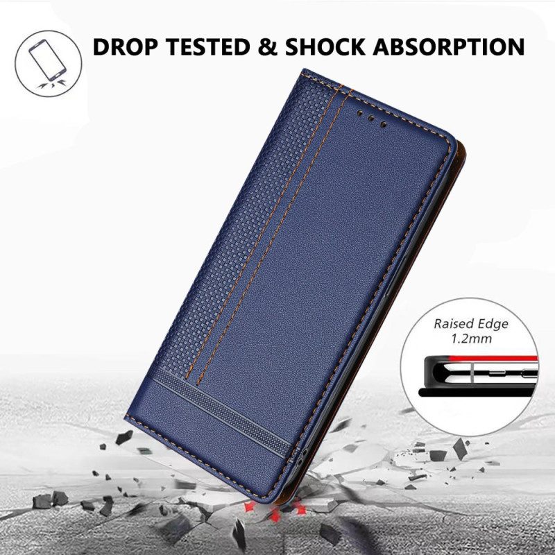 Flip Case Oppo Reno 14 5g Handyhülle Ziernähte