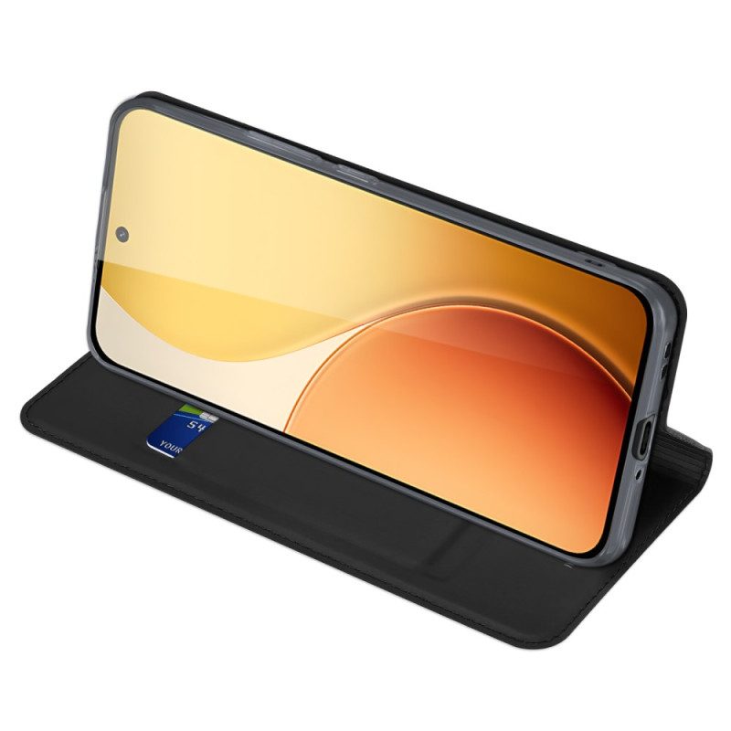 Flip Case Oppo Reno 14 5g Skin Pro Dux Ducis Serie