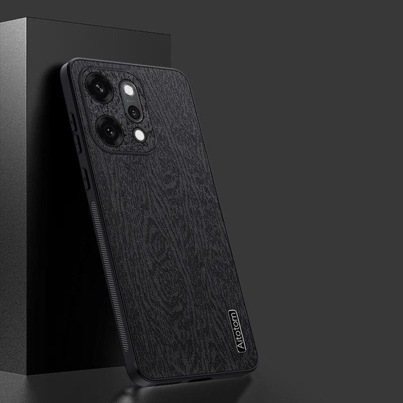Hülle Für Oppo Reno 14 5g Holzstruktur