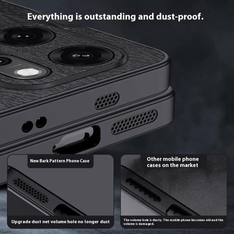 Hülle Für Oppo Reno 14 5g Holzstruktur