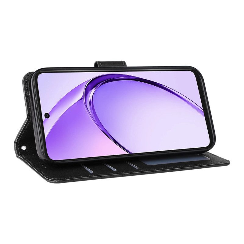 Lederhüllen Für Oppo Reno 14 5g Klassischer Lederstil