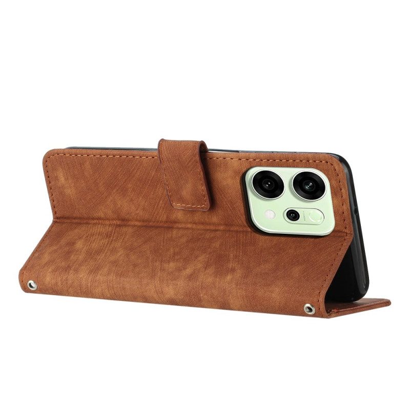 Lederhüllen Für Oppo Reno 14 5g Retro-design