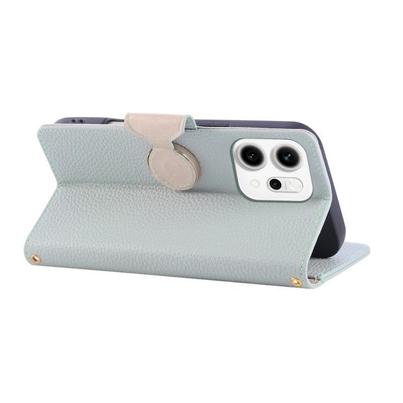 Lederhüllen Oppo Reno 14 5g Geldbörse Mit Reißverschluss