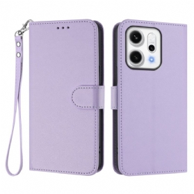 Lederhüllen Oppo Reno 14 5g Monochrom