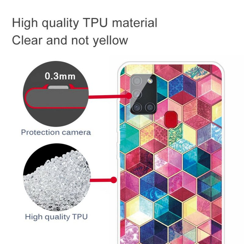 Hülle Für Samsung Galaxy A21s Malen