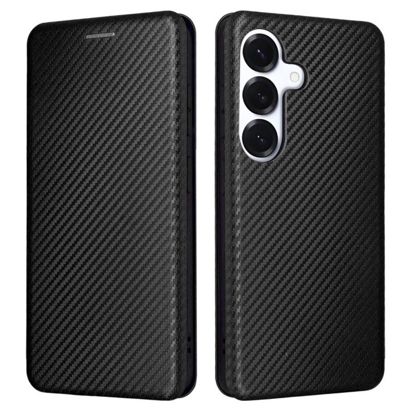 Flip Case Für Samsung Galaxy S26 Carbonfaser-optik