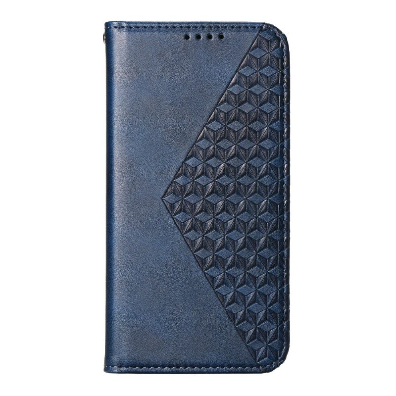Flip Case Für Samsung Galaxy S26 Geprägte Geometrie