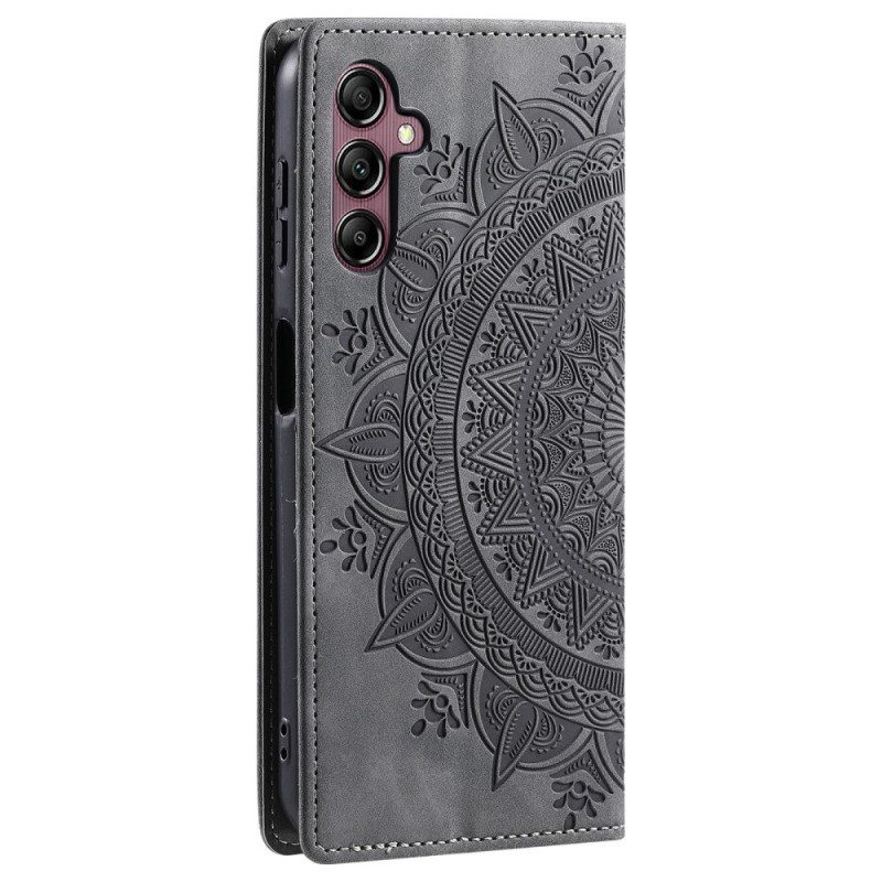 Flip Case Samsung Galaxy S26 Mandala-wildlederoptik