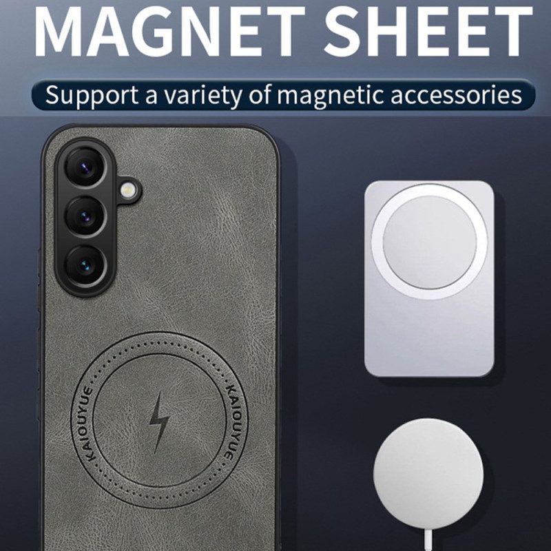 Hülle Für Samsung Galaxy S26 Magnetisch In Lederoptik