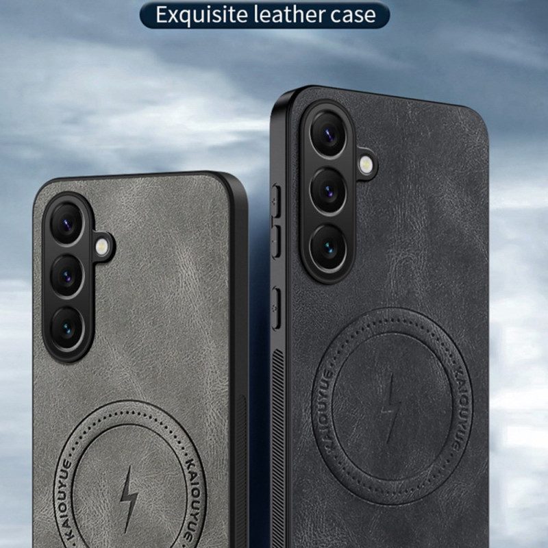 Hülle Für Samsung Galaxy S26 Magnetisch In Lederoptik
