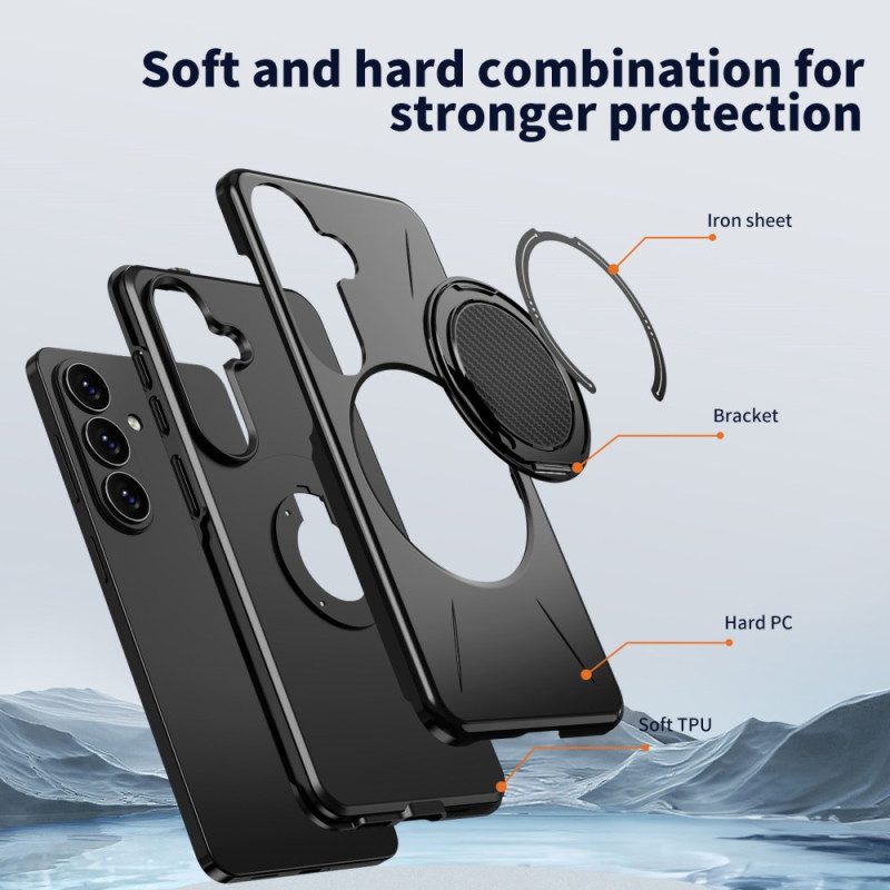 Hülle Für Samsung Galaxy S26 Magnetischer Ständer Mit Drehfunktion