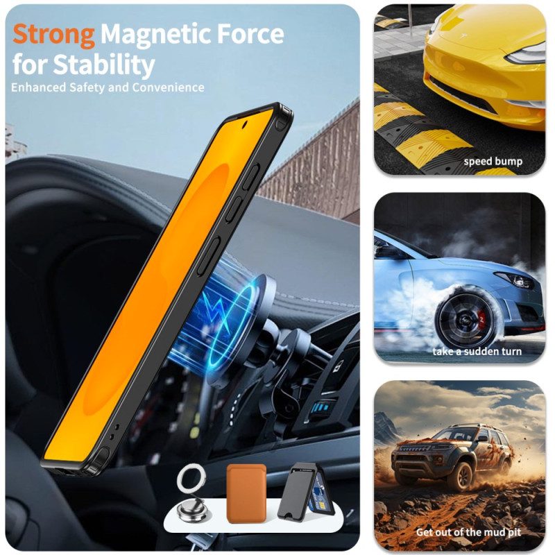 Hülle Für Samsung Galaxy S26 Magnetischer Und Um Drehbarer Ständer