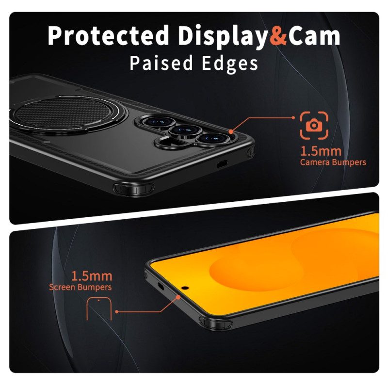 Hülle Für Samsung Galaxy S26 Magnetischer Und Um Drehbarer Ständer