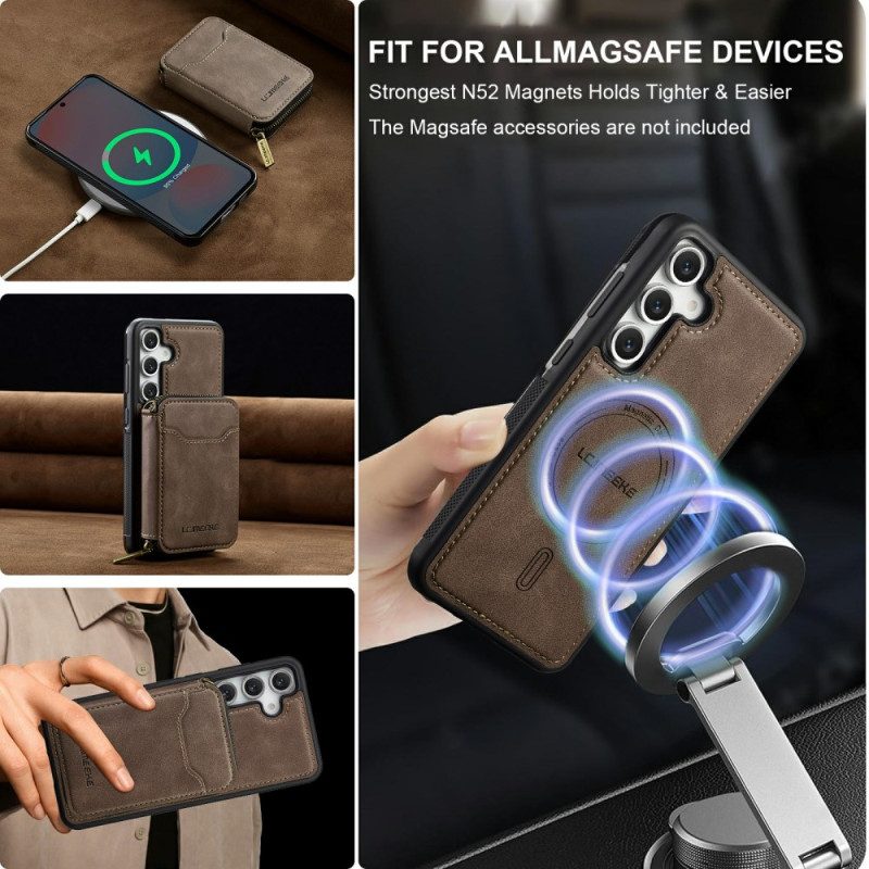 Hülle Samsung Galaxy S26 Abnehmbare Magnetgeldbörse Lc.imeeke