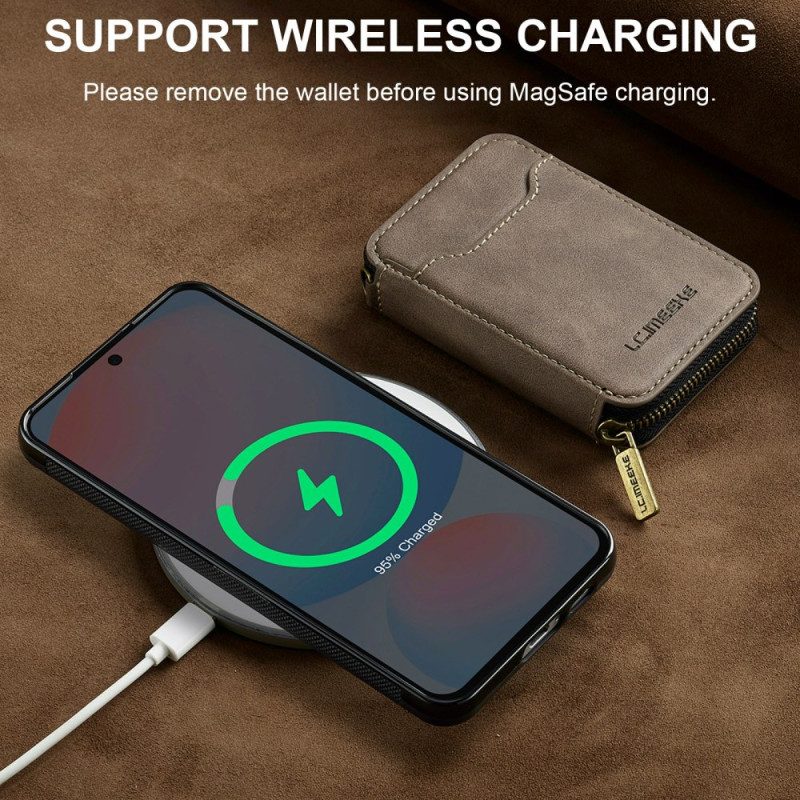 Hülle Samsung Galaxy S26 Abnehmbare Magnetgeldbörse Lc.imeeke