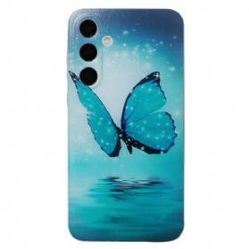 Hülle Samsung Galaxy S26 Handyhülle Blauer Schmetterling