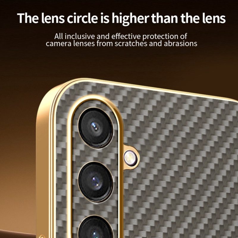 Hülle Samsung Galaxy S26 Handyhülle Carbonfaser