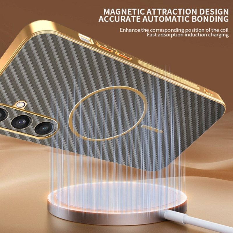 Hülle Samsung Galaxy S26 Handyhülle Carbonfaser