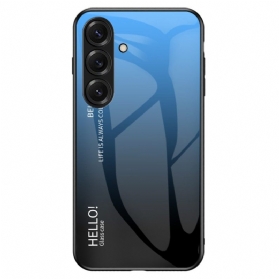 Hülle Samsung Galaxy S26 Handyhülle Gehärtetes Glas