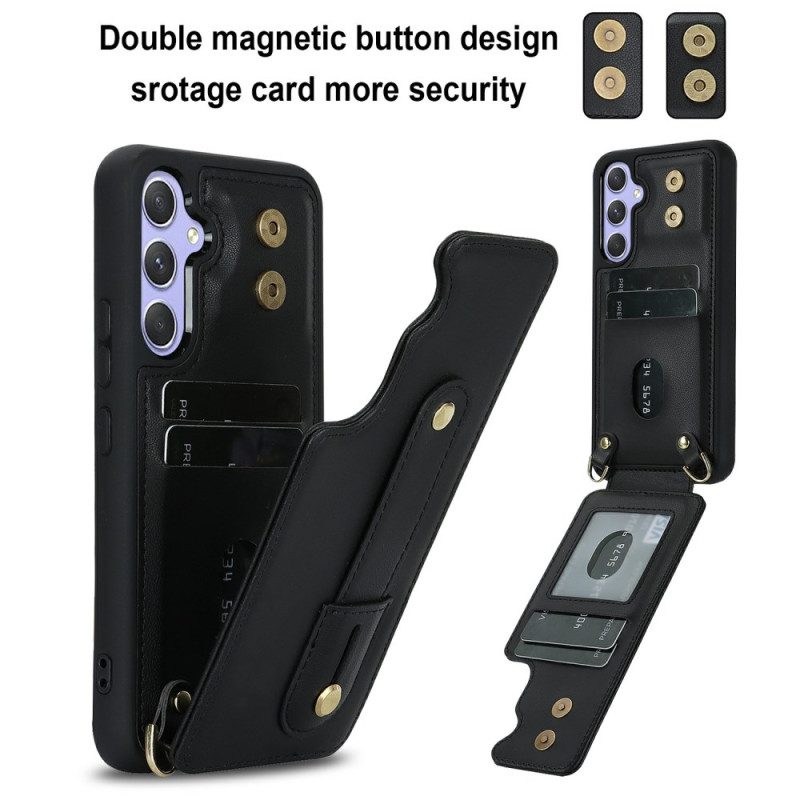 Hülle Samsung Galaxy S26 Handyhülle Kartenhalter Und Schultergurt