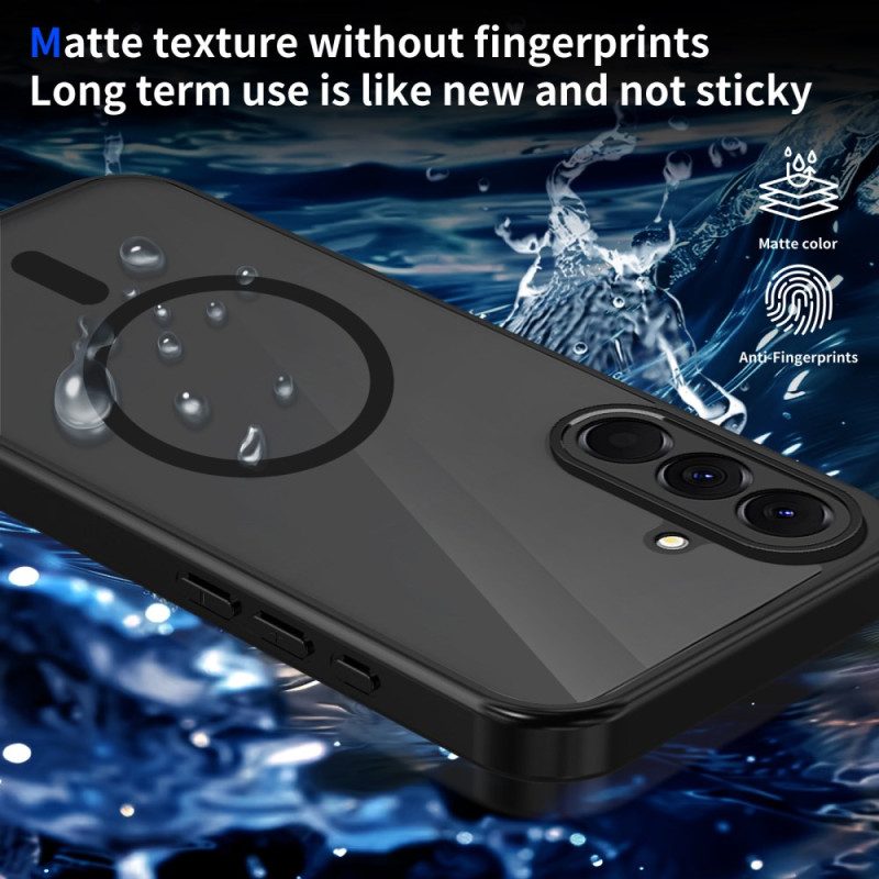 Hülle Samsung Galaxy S26 Handyhülle Transparente Magnetische Schutzhülle Mit Stoßschutz