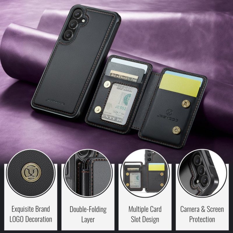 Hülle Samsung Galaxy S26 Jeehood Magnetischer Kartenhalter