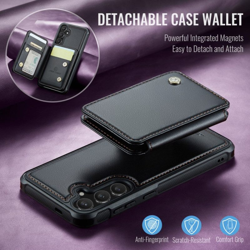 Hülle Samsung Galaxy S26 Jeehood Magnetischer Kartenhalter