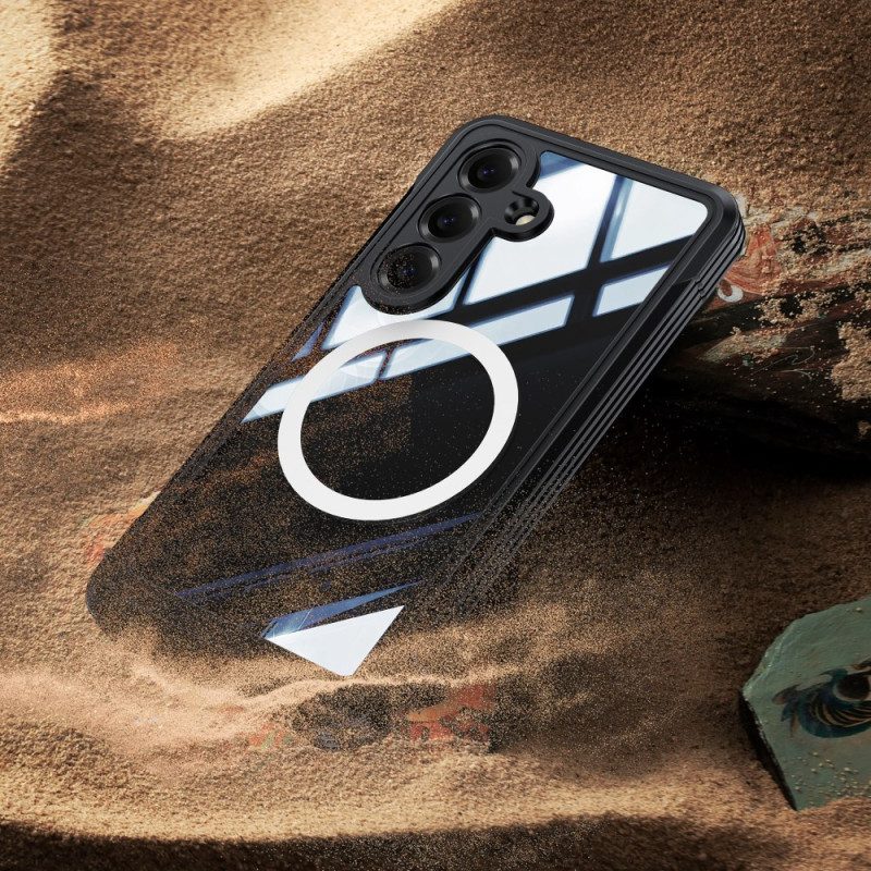 Hülle Samsung Galaxy S26 Magnetisch Mit Schutzfolie Aus Gehärtetem Glas